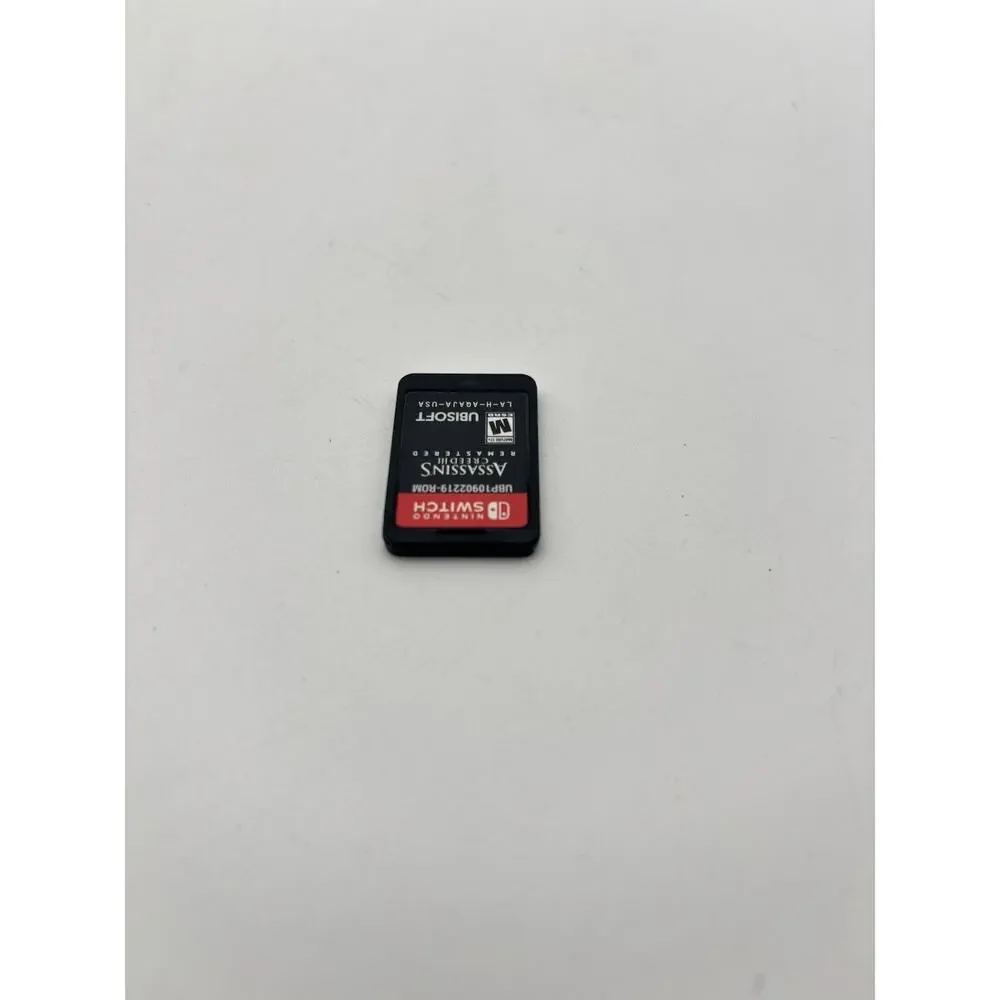 ASSASSINS CREED III REMASTERED NINTENDO SWITCH CARTRIDGE ONLY Tested. Works.